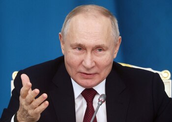 Putin firmó hace una semana la ley que revoca la ratificación del Tratado de Prohibición Completa de los Ensayos Nucleares (Sputnik/Konstantin Zavrazhin/Pool via REUTERS)