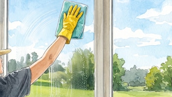 Los pasos clave para limpiar vidrio con detergente sin dejar marcas
