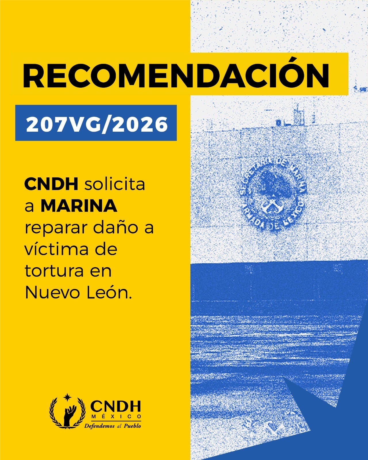 El pronunciamiento señala la obligación de la institución de prestar apoyo a las indagatorias ministeriales, además de atender a la persona afectada y establecer medidas para evitar la repetición de prácticas ilegales en sus operativos