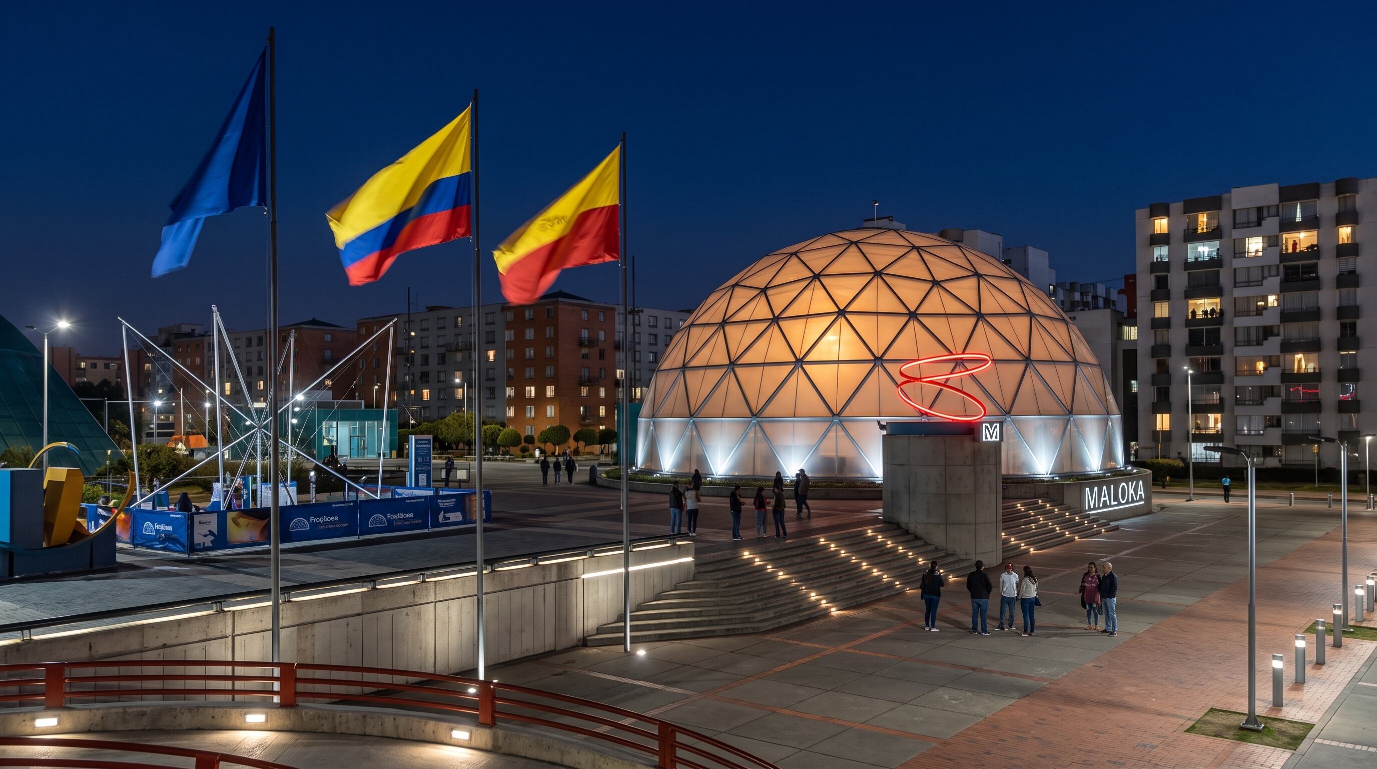 La entrada para la jornada nocturna en Maloka estará disponible en la taquilla del museo por un precio de 7.700 pesos - crédito Imagen Ilustrativa Infobae/VisualesIA ScribNews