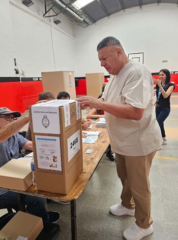 El presidente de la AFA