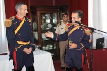 El por entonces coronel López