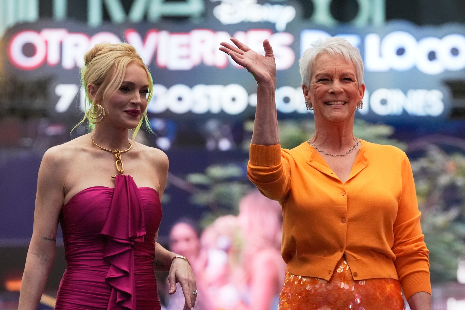 Jamie Lee Curtis aseveró que comparte muchas cosas con Lindsay Lohan. (Foto: AP/Marco Ugarte)