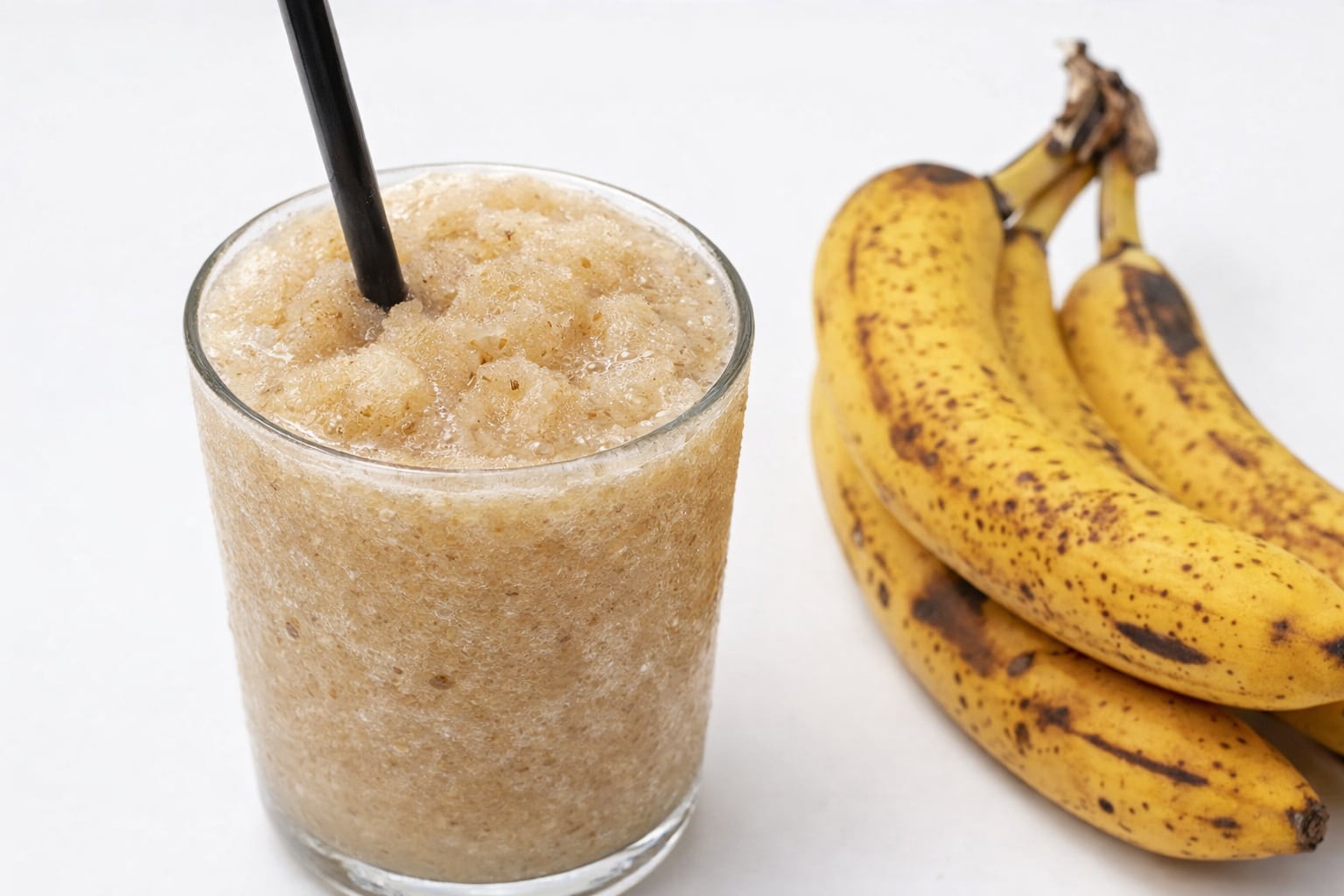 Granizado de plátano, una bebida refrescante y fácil de preparar para combatir el calor de verano