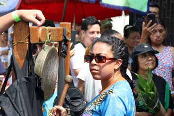 Una ciudadana peruana es parte