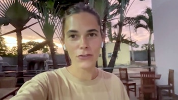 Francesca, una de las pasajeras