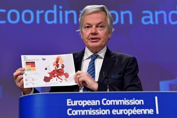 Didier Reynders, comisario europeo de