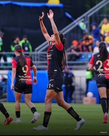Las Rojinegras lograron la sorpresa de la semana al empatar contra el América. (Atlas FC Femenil)
