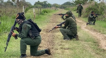Militares venezolanos