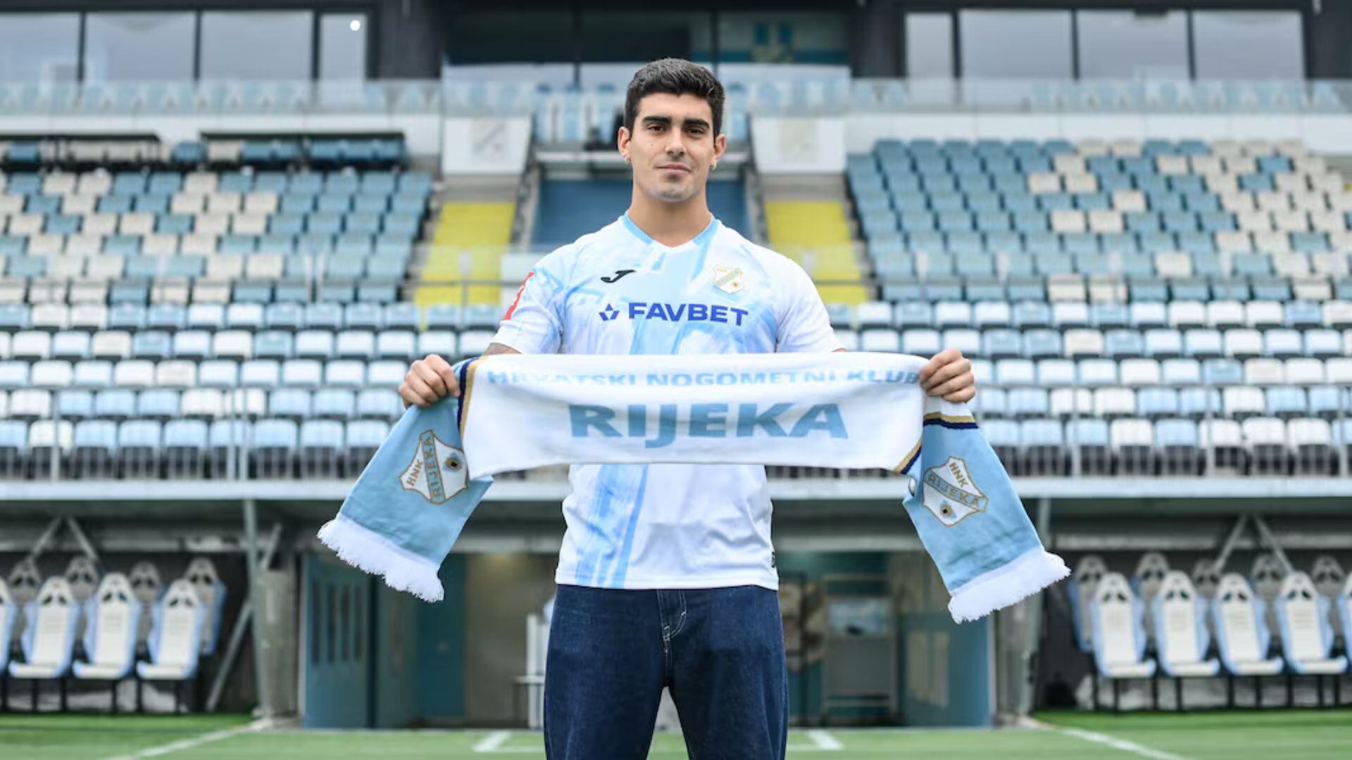 Alfonso Barco es el último refuerzo. - Crédito: HNK Rijeka