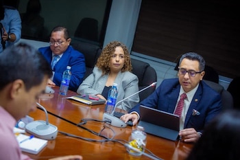 El proyecto del Ministerio de Hacienda asigna USD 31,1 millones al ramo de Seguridad Pública y Justicia y USD 37 millones a Agricultura y Ganadería, dentro de una redistribución total de USD 97 millones. (Foto archivo, cortesía Ministerio de Hacienda)