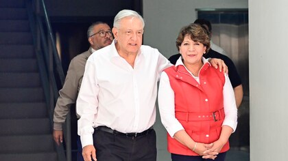 AMLO visita a Delfina Gómez para supervisar avances del IMSS-Bienestar en Edomex