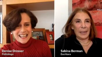 Denise Dresser y Sabina Berman