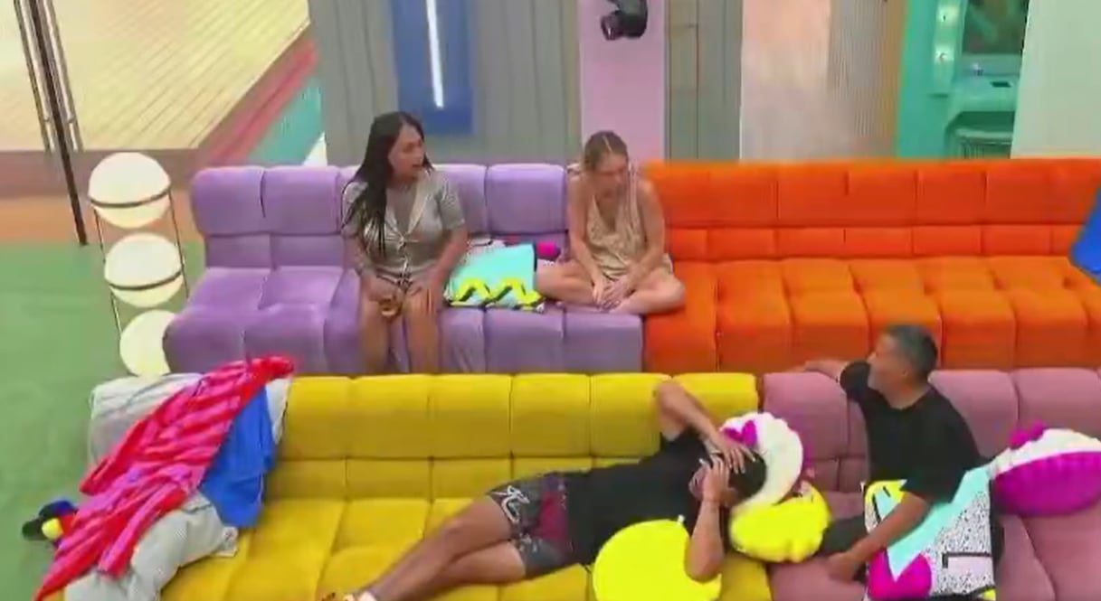 Aldo Rendón comparte con Karina Torres y Gema Garoa el roce que tuvo con Mariana Ochoa (Captura de pantalla )