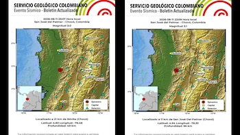 San José del Palmar, epicentro del terremoto de 7.4, sigue sintiendo réplicas y movimientos telúricos que aumentan la zozobra de sus habitantes, en medio de la búsqueda de sobrevivientes - @sgcol/X