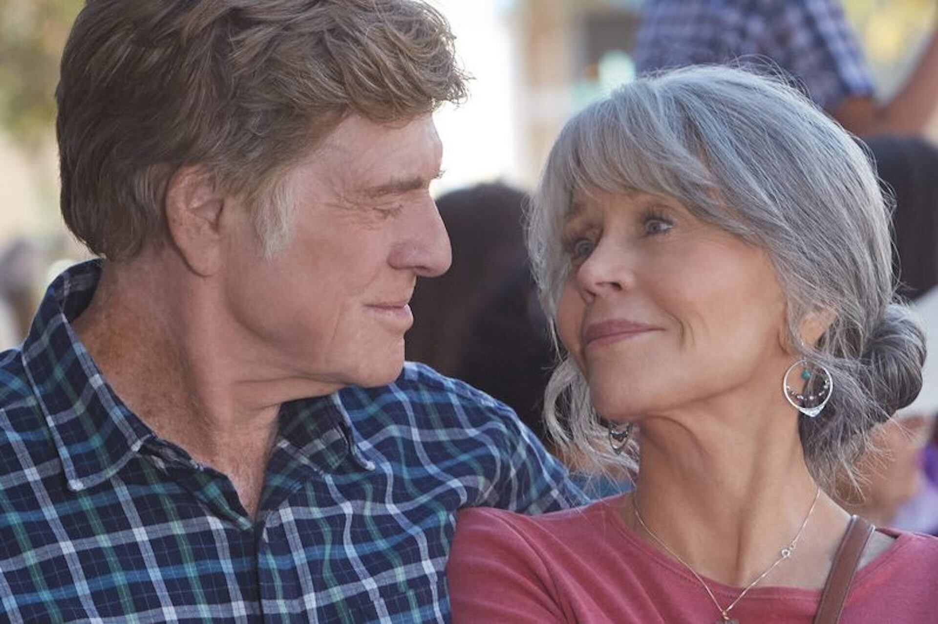 Jane Fonda entendió que en realidad Robert Redford no tenía un problema con ella. (Escena de