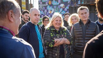 Horacio Rodríguez Larreta, Elisa Carrió