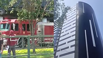 Varias unidades de Bomberos del