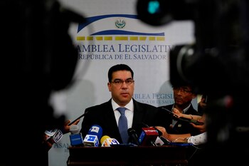 En la imagen, el fiscal