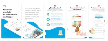 Hopper utiliza datos históricos para