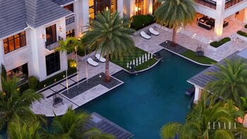 La piscina de agua salada