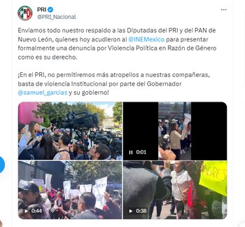 PRI secunda a las legisladoras