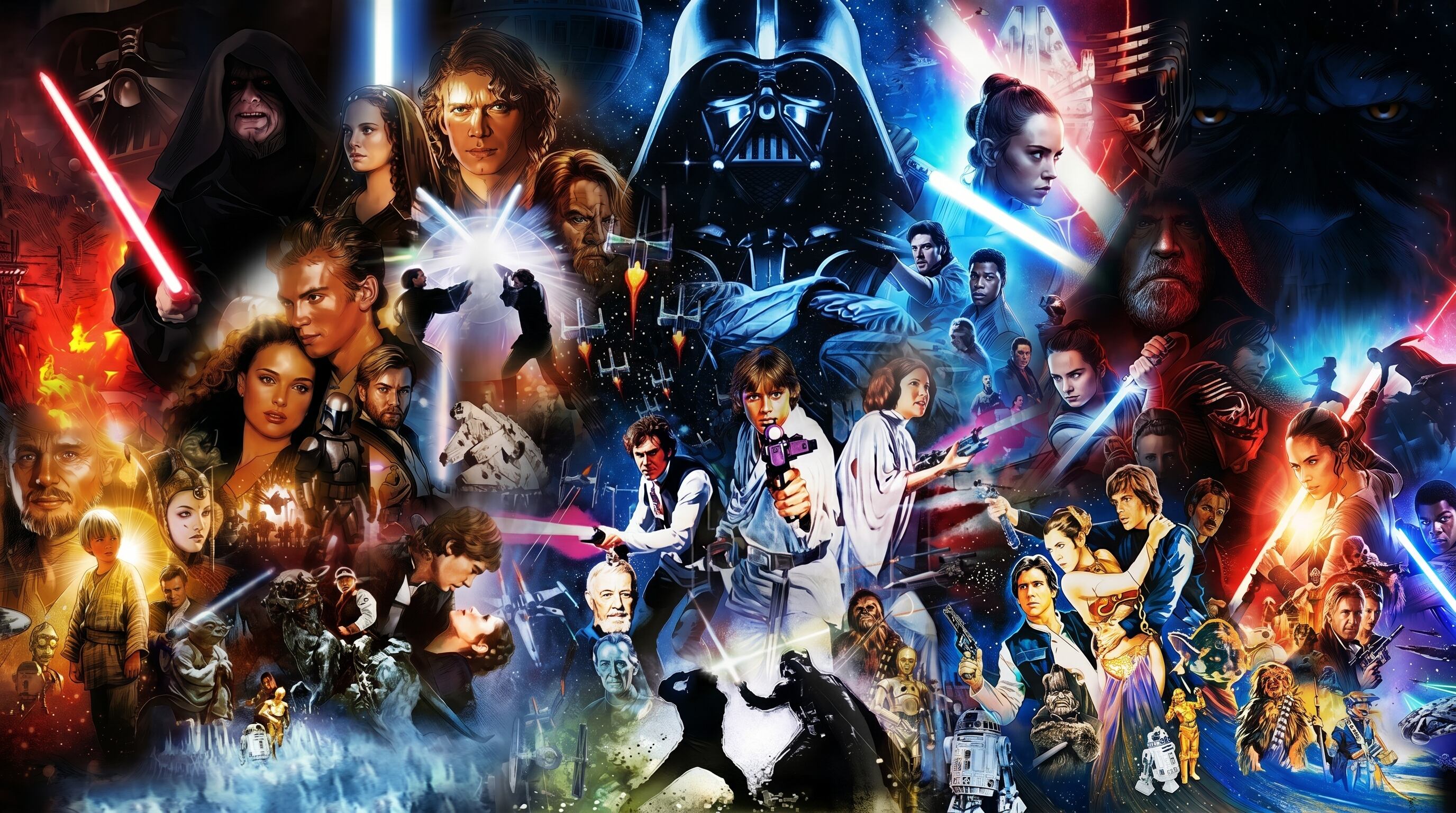 Seguir la saga Star Wars en orden cronológico permite comprender la evolución de personajes clave como Anakin Skywalker y Darth Vader.(Imagen Ilustrativa Infobae)