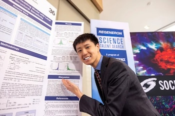 El estudiante de Massachusetts obtuvo el primer puesto en el Regeneron Science Talent Search por su desarrollo aplicado a la biología y la investigación médica