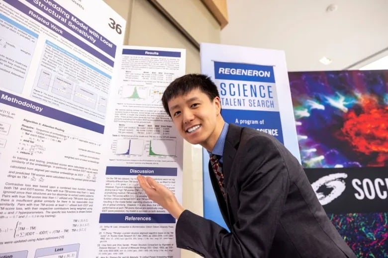 El estudiante de Massachusetts obtuvo el primer puesto en el Regeneron Science Talent Search por su desarrollo aplicado a la biología y la investigación médica