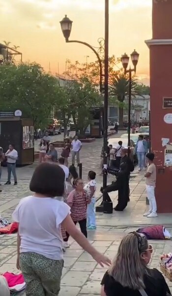 Un clip grabado en Oaxaca