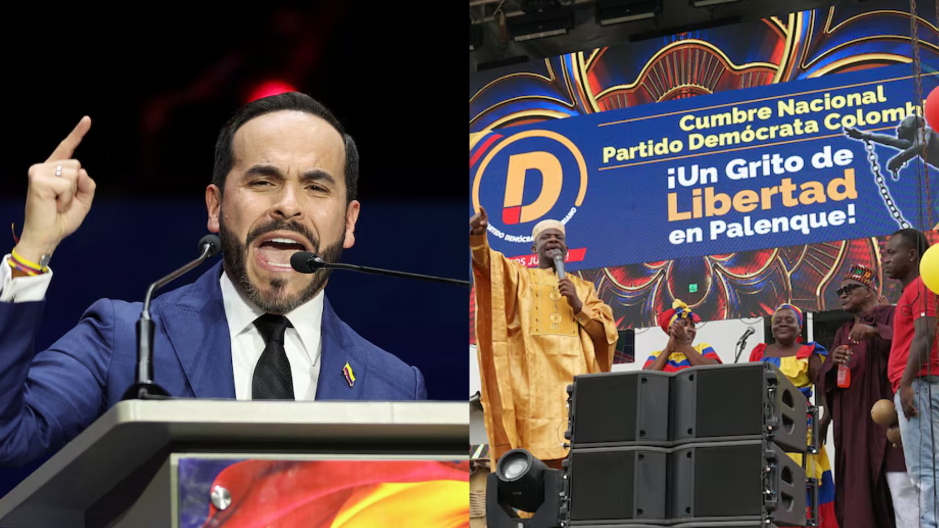 En su comunicado, el partido señaló que el respaldo responde a su interés de fortalecer las instituciones, garantizar la seguridad, defender las libertades democráticas y promover oportunidades para las regiones y sectores históricamente excluidos - crédito Partido Demócrata Colombiano y Luisa Gonzalez/REUTERS