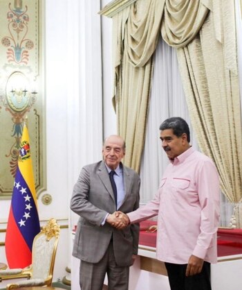 Según Nicolás Maduro, la conversación