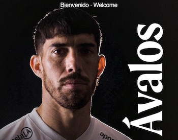 Gabriel Ávalos fue presentado en Olimpia