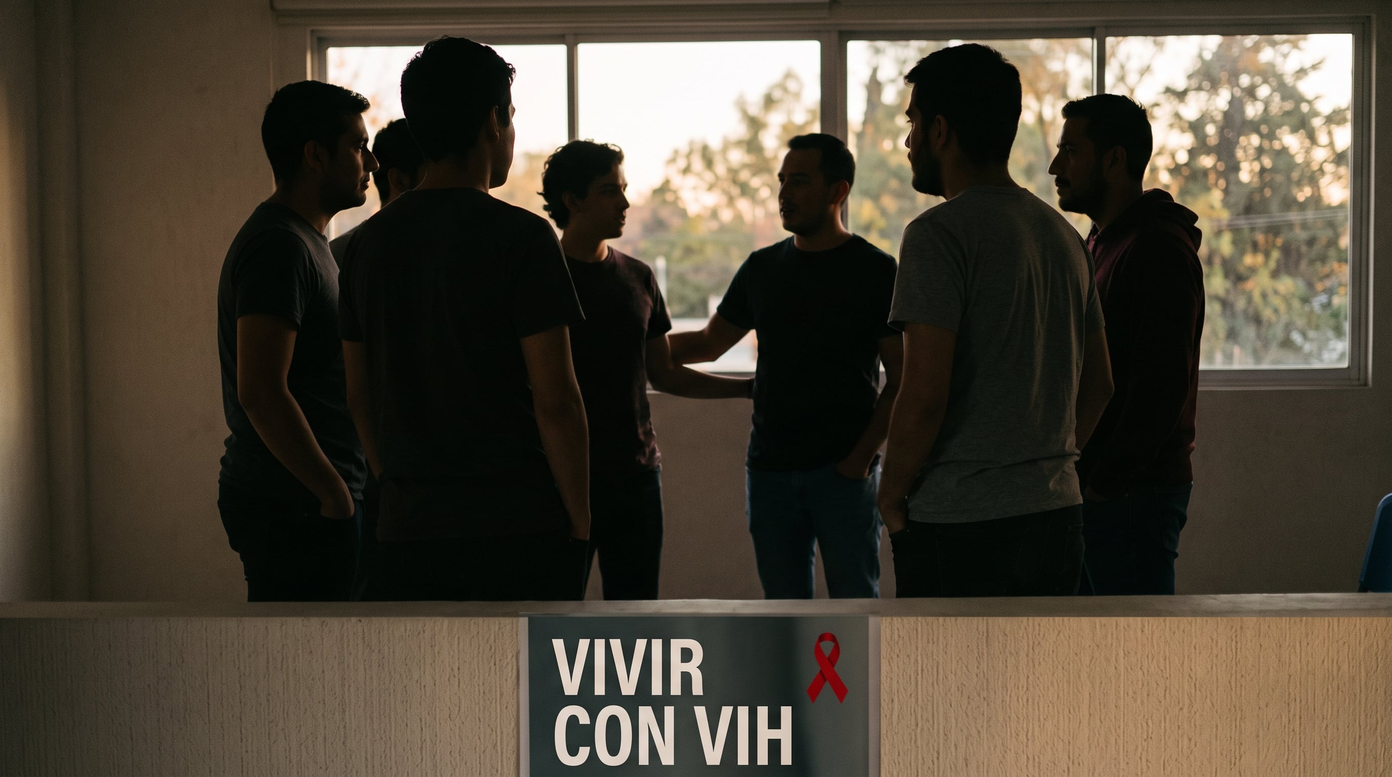 Un grupo de personas participa en una sesión de apoyo enfocada en la convivencia y el bienestar de los pacientes con VIH. (Imagen Ilustrativa Infobae)