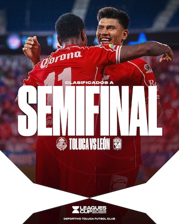 Club Toluca avanza Leagues Cup