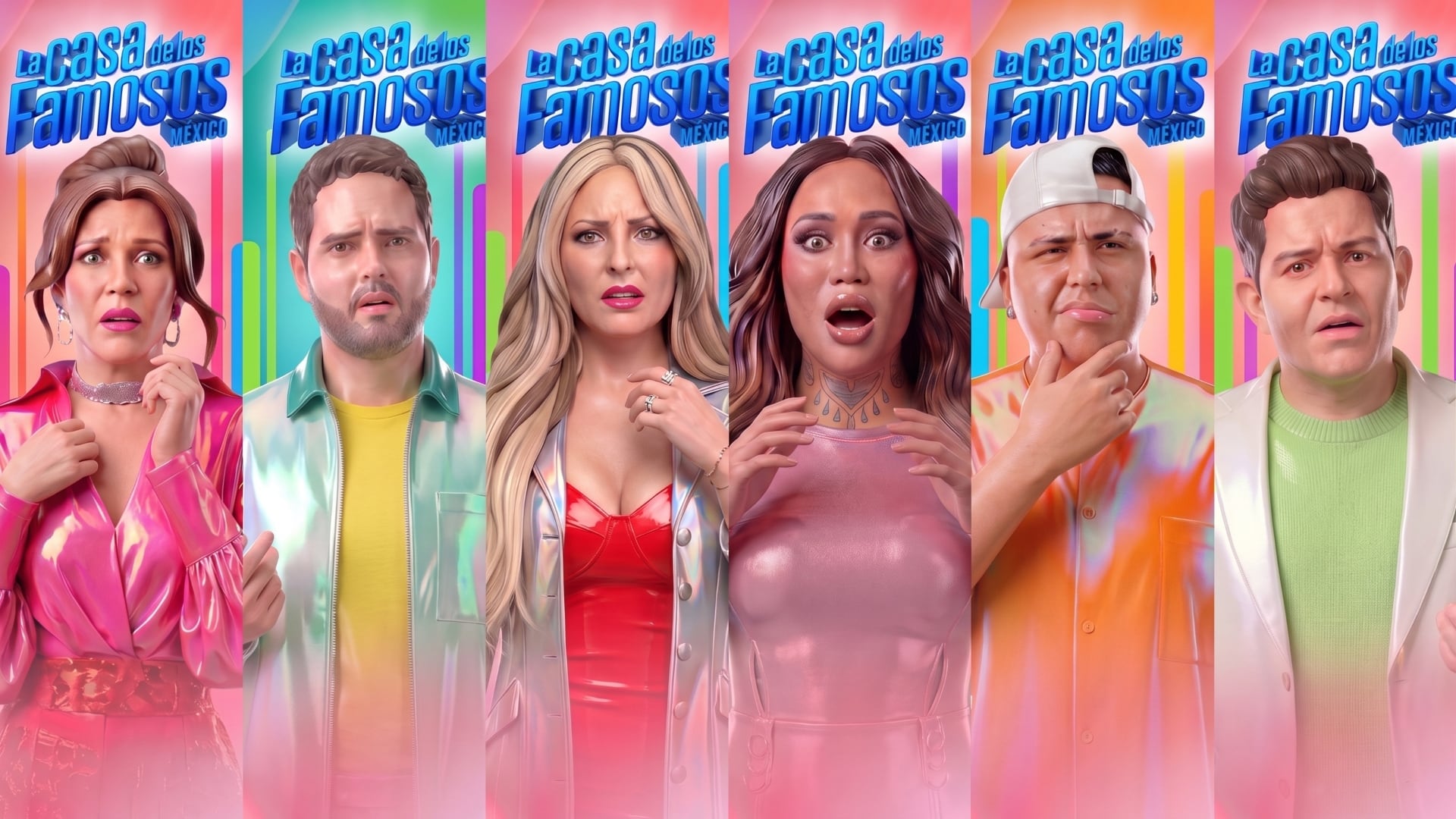 Seis famosos integran la placa de nominados de LCDLFM 4. (Instagram: La Casa de los Famosos México 4)