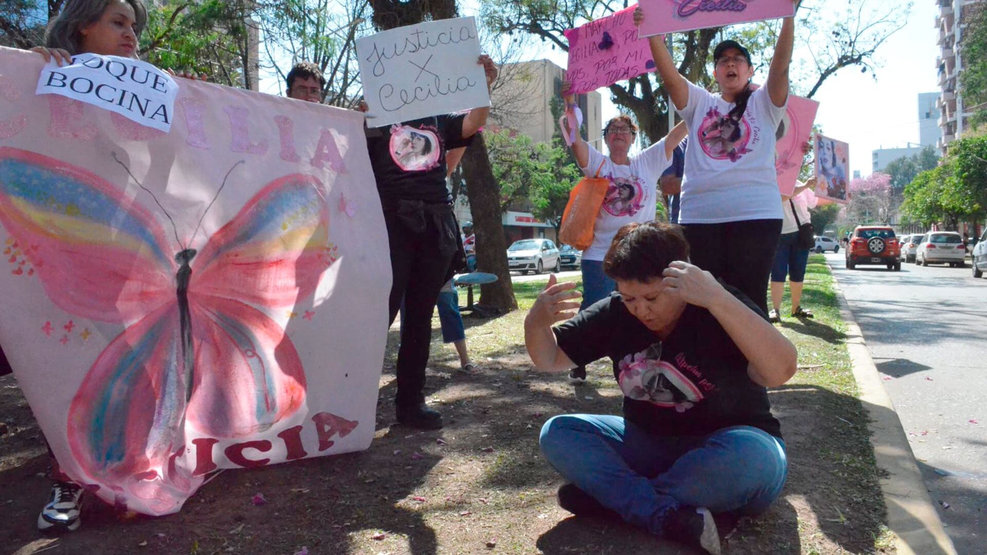 Gloria Romero, mamá de la víctima (Edgardo Aguirre)