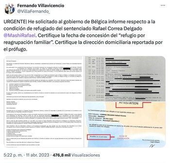 Fernando Villavicencio sobre el asilo