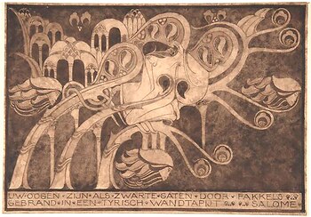 Una de las obras plásticas