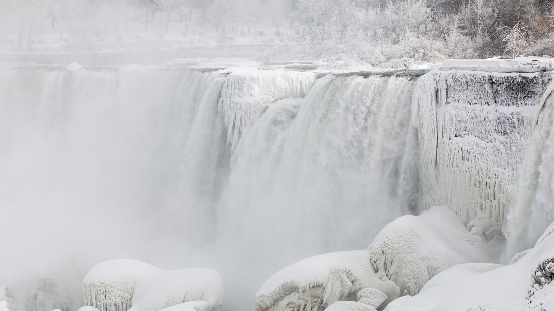 El vórtice polar provocó temperaturas extremas de hasta -55℃ en provincias como Ontario y Las Praderas, afectando la vida cotidiana de millones EFE/ Julio Cesar Rivas