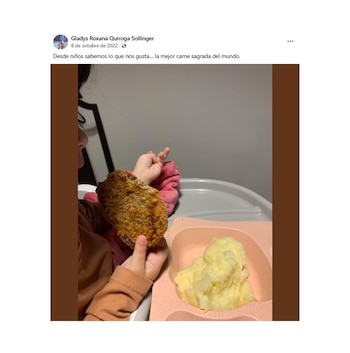 La hija del matrimonio, que