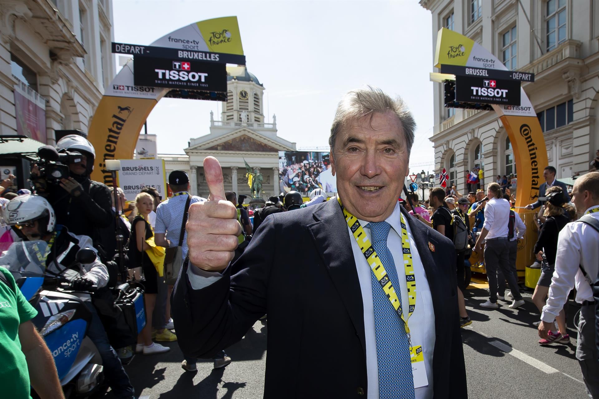 Eddy Merckx: "Pogacar batirá nuestro récord de victorias en el Tour"