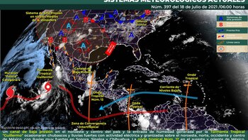 La tormenta tropical “Guillermo” ya