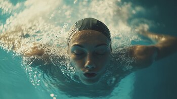 Nadar mejora la circulación sanguínea,