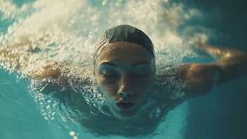 Nadar mejora la circulación sanguínea,