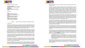 Pacto Histórico pidió garantías para