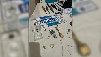 Lo que les incautaron