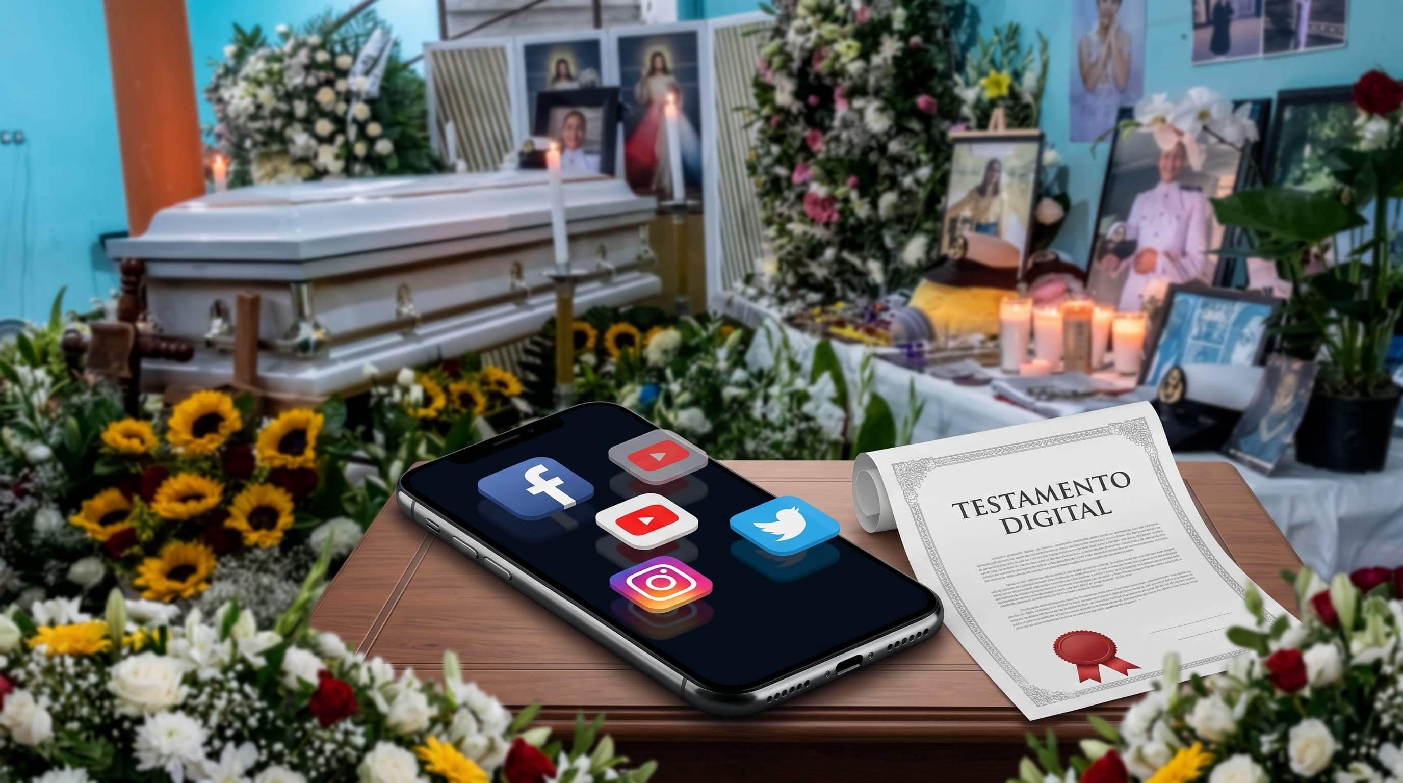 Un proyecto en Ciudad de México propone crear un testamento digital para administrar las cuentas de redes sociales y la identidad en línea tras la muerte de una persona. (Imagen Ilustrativa Infobae)