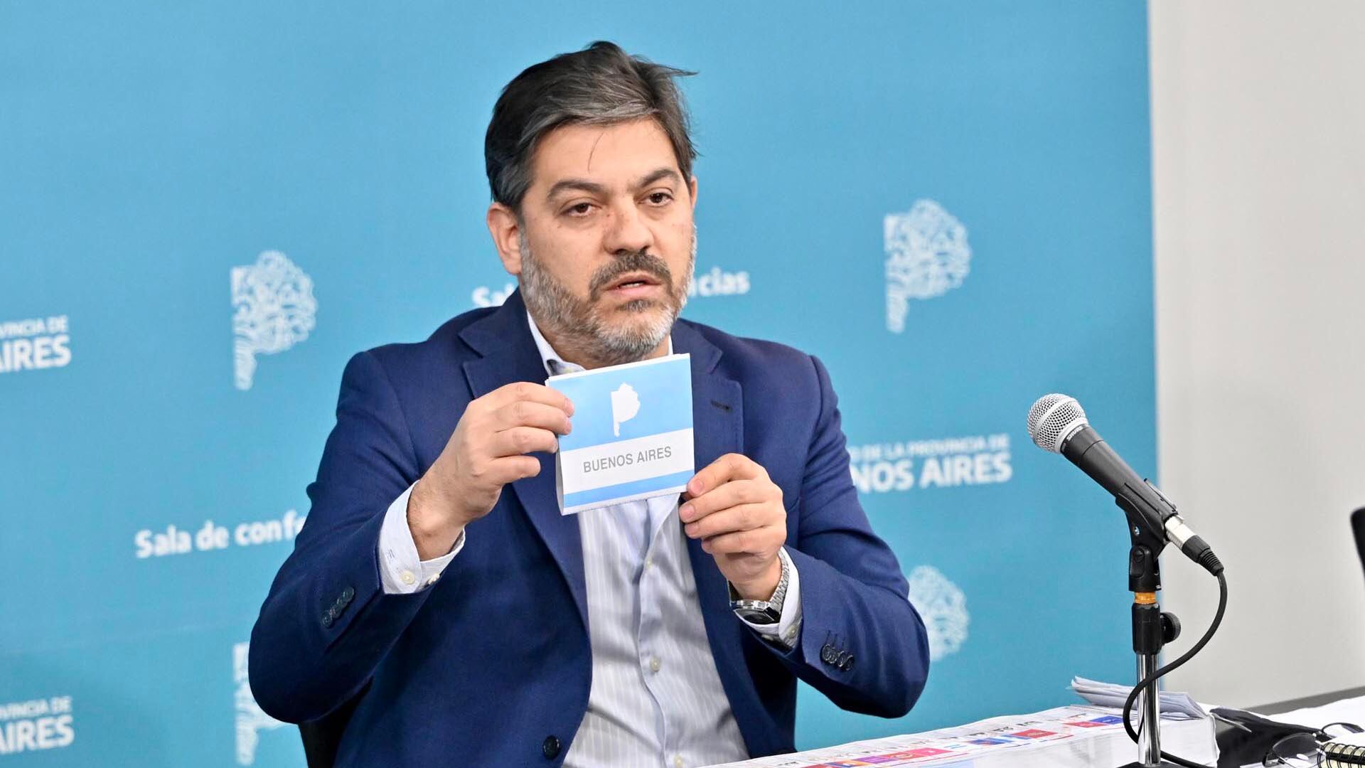 El ministro de Gobierno bonaerense, Carlos Bianco (Aglaplata)