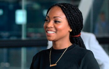 En la imagen, Gloria Emilse